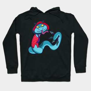 Knife Throwing Snake Hoodie